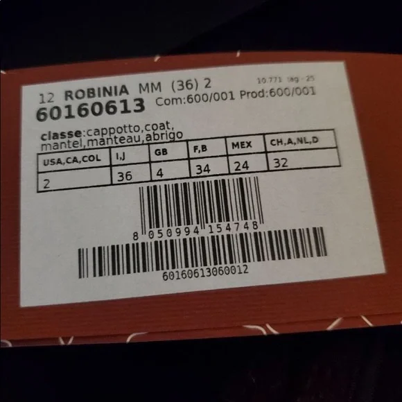 Beautiful Brand New Max Mara Wool And Mohair Coat